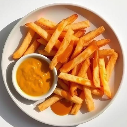 Chips ‘n’ Curry Sauce 