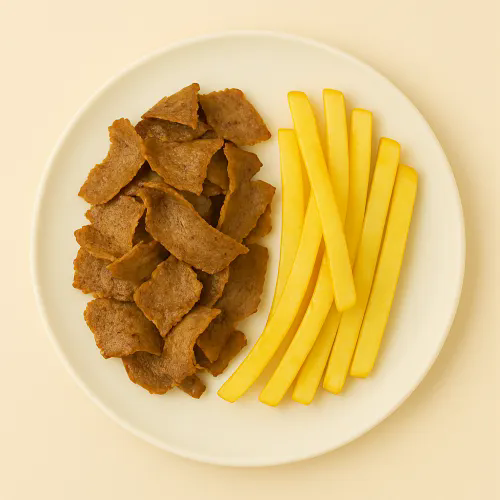Donner Meat With Chips 