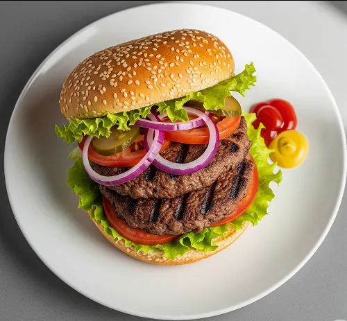 1/2 Pounder King Size Burger 