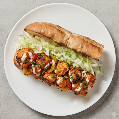 Chicken Hoagie Wrap 