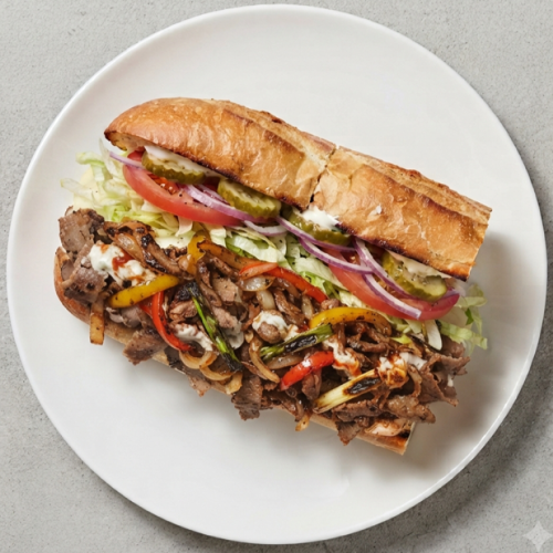 Lamb Hoagie Wrap 