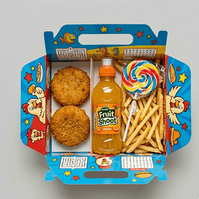 Kids Fish Cake & Chips 