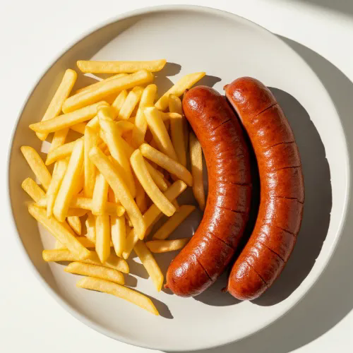 Kids Smoked Sausage & Chips 